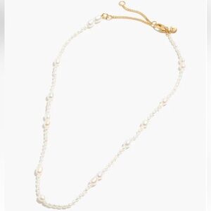 Madewell Mixed Pearl Beaded Choker Necklace